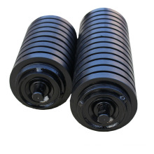 Spare Parts Trough Belt Conveyor Impact Carrier Conveyor Rubber Drive Roller